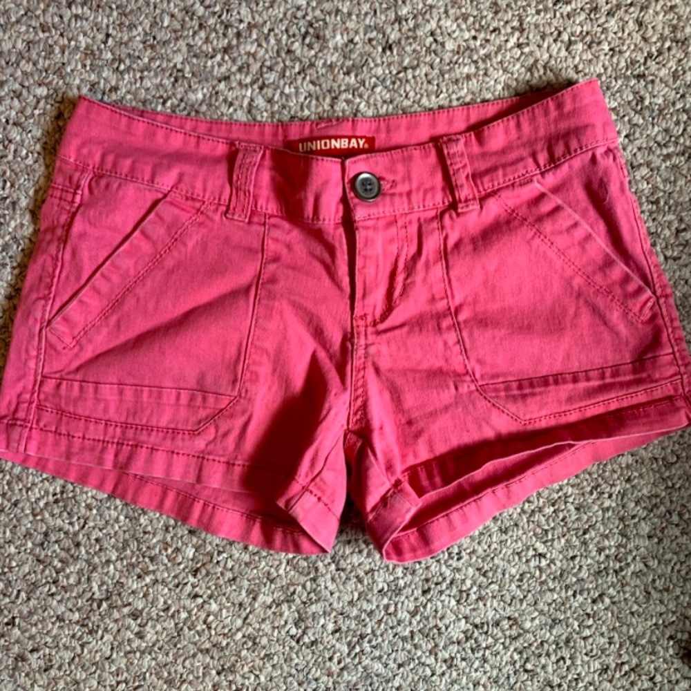 Pink shorts